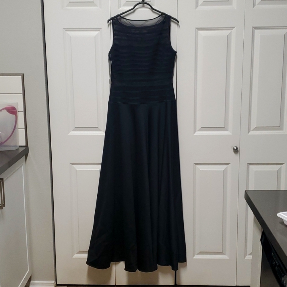 NWT Black Gown